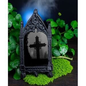 Black Cross Pin Gothic Purse Religious Cemetery Accessory Backpack Badge